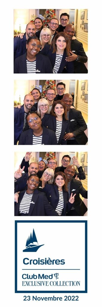 Événement Club Med avec notre photobooth
