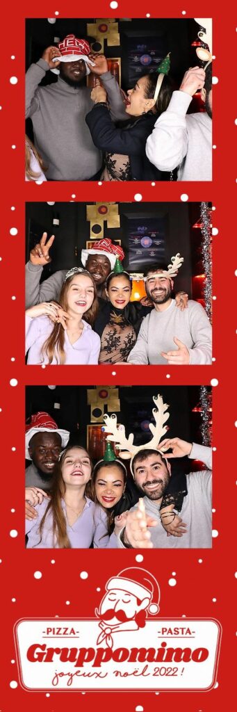 Impression au format ruban de Noël chez Gruppomimo
